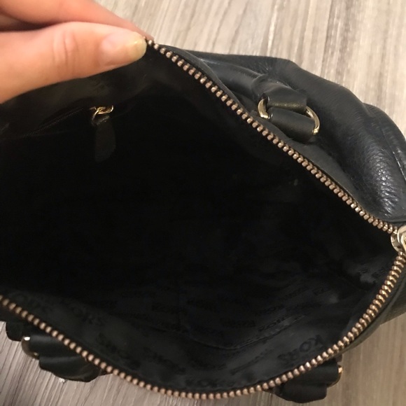 Authentic Michael Kors Black and Gold Handbag - Picture 5 of 5